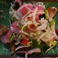 เมนูของร้าน ร้านน้องเพลงข้าวต้มโต้รุ่ง