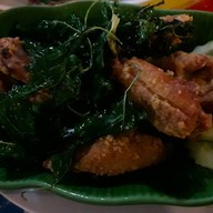เมนูของร้าน ร้านน้องเพลงข้าวต้มโต้รุ่ง