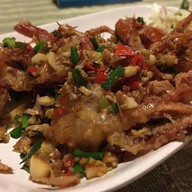 เมนูของร้าน ปลาทูแช็ค