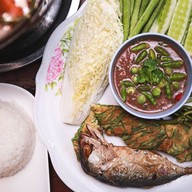 เมนูของร้าน สวนอาหารรคุ้มชาวนา