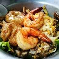 เมนูของร้าน ก๋วยเตี๋ยวผัดงี่เง่า เจ๊เบญโอเดี้ยน เยาวราช