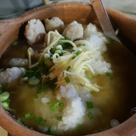 เมนูของร้าน โจ๊กเปิดหม้อ ปากเกร็ด