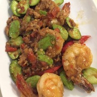 เมนูของร้าน คั่วกลิ้ง+ผักสด ทองหล่อ