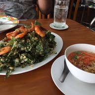 เมนูของร้าน กุ้งเป็น