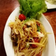 เมนูของร้าน บ้านต้นสน