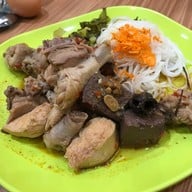 เมนูของร้าน เจียง ขนมจีนบุฟเฟ่ต์ เดอะมอลล์บางกะปิ