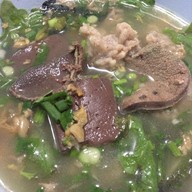 เมนูของร้าน โจ๊กฮ่องกง