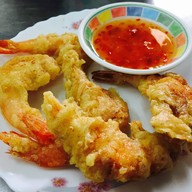 เมนูของร้าน ต้นเย็นตาโฟกุ้งทอด