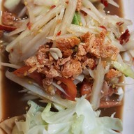 เมนูของร้าน ปลาเผาลุงหนวด