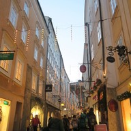 หน้าร้าน Café Mozart Salzburg