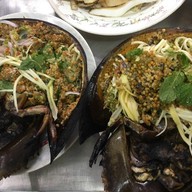 เมนูของร้าน ร้านริมเขื่อน ซีฟู้ด (ร้านกลาง)เจ้าเก่าเท่านั้น สมุทรปราการ
