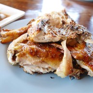 เมนูของร้าน นิว ไก่ย่างบัวตอง 2 สามแยกวิเชียรบุรี