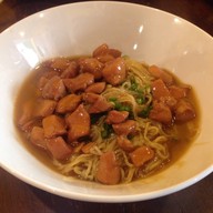 เมนูของร้าน แซ่พุ้น ข้าวหน้าไก่หล็อกหงาทิ้น ศาลเจ้าพ่อเสือ