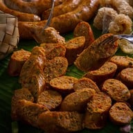 เมนูของร้าน ไส้อั่วแม่ปิง