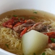 บะหมี่ซัวเถาเป็ดย่าง ช้างเผือก