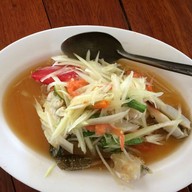 เมนูของร้าน ลาบเป็ดชัยนาท