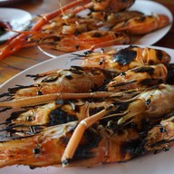 เมนูของร้าน บ้านสวนกุ้งเผา