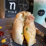 เมนูของร้าน อาลมดี เบอร์เกอร์ กาแฟ สปาเกตตี้ บางกรวย-ราชพฤกษ์