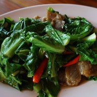 เมนูของร้าน บ้านสวนกุ้งเผา