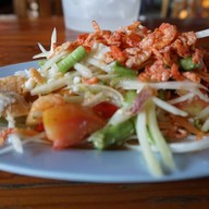 เมนูของร้าน บ้านสวนกุ้งเผา