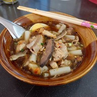 เมนูของร้าน เจ๊เล็กข้าวหมูทอด