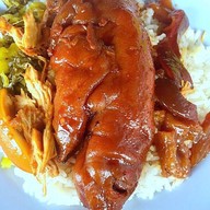 เมนูของร้าน ร้านข้าวขาหมูศรีนวล