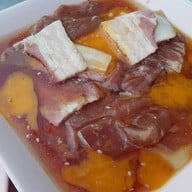 เมนูของร้าน สวนอาหารริมคลอง