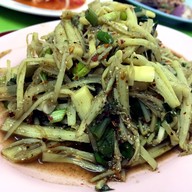 เมนูของร้าน ส้มตำหน้าวัง ร้านลุงไฝ การ์ตูน ลุงแสง