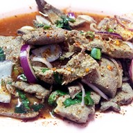 เมนูของร้าน ร้านส้มตำสามแยก