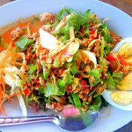 เมนูของร้าน ริมชลกุ้งเผา