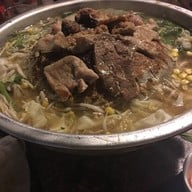 เมนูของร้าน เติบ หมูกระทะ อำเภอวารินชำราบ