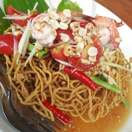 เมนูของร้าน ส้มตำเฌอ เฌอ สัตหีบ