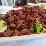 หมูสับผัดปลาเค็ม