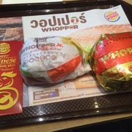 เมนูของร้าน Burger King Bluport Huahin