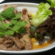 เมนูของร้าน บ้านส้มตำ สาทร