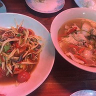 เมนูของร้าน ร้านลาบอุบล