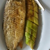 เมนูของร้าน น่านน้ำป่าสักปลาเผา