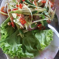 เมนูของร้าน น่านน้ำป่าสักปลาเผา