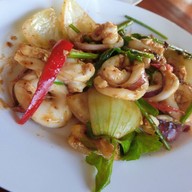 เมนูของร้าน ครัวห้วยทราย