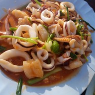 เมนูของร้าน เจ๊ยินดี ซีฟู้ด