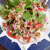 เมนูของร้าน วังกุ้งเผา