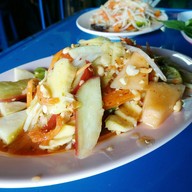 เมนูของร้าน ส้มตำ Hiso