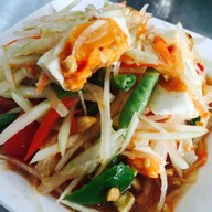 เมนูของร้าน ส้มตำป้าอึ่ง