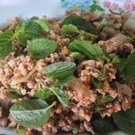 เมนูของร้าน ส้มตำป้าอึ่ง