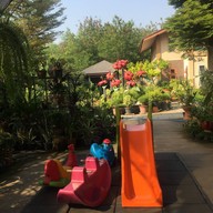 บรรยากาศ กาแฟสดสวนลุงแจ๋