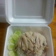 เมนูของร้าน ร้านข้าวมันไก่ ประตู บี นิคมอุตสาหกรรมโรจนะ