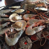 เมนูของร้าน ถลางกุ้งกระทะบุฟเฟ่ต์