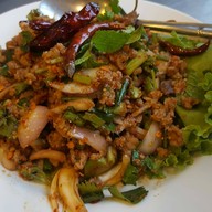 เมนูของร้าน ลาบเป็ดชัยนาท