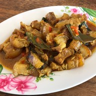 เมนูของร้าน ครัวลุงชา ป้าหน่อง
