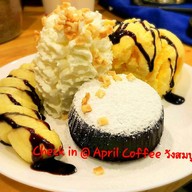 เมนูของร้าน April Coffee วังสมบูรณ์